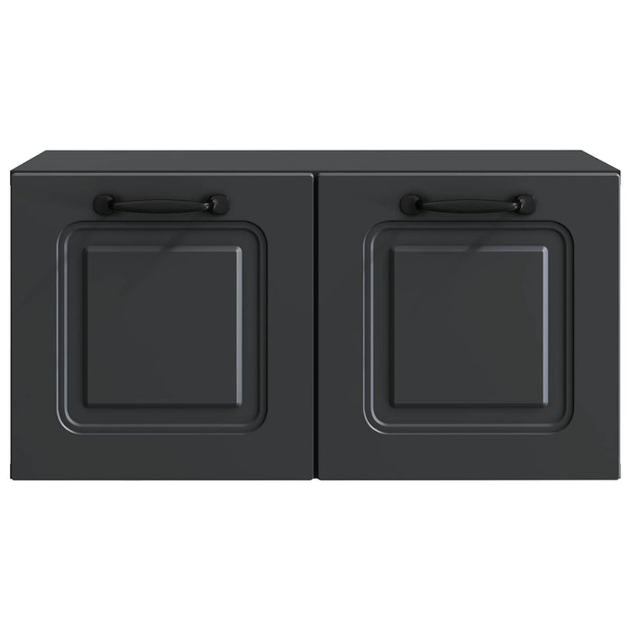 Oglindă TV montată pe perete Pe perete Negru 59,5 x 31 x 30 cm - WALTI WALTI