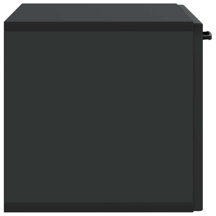 Oglindă TV montată pe perete Pe perete Negru 59,5 x 31 x 30 cm - WALTI WALTI