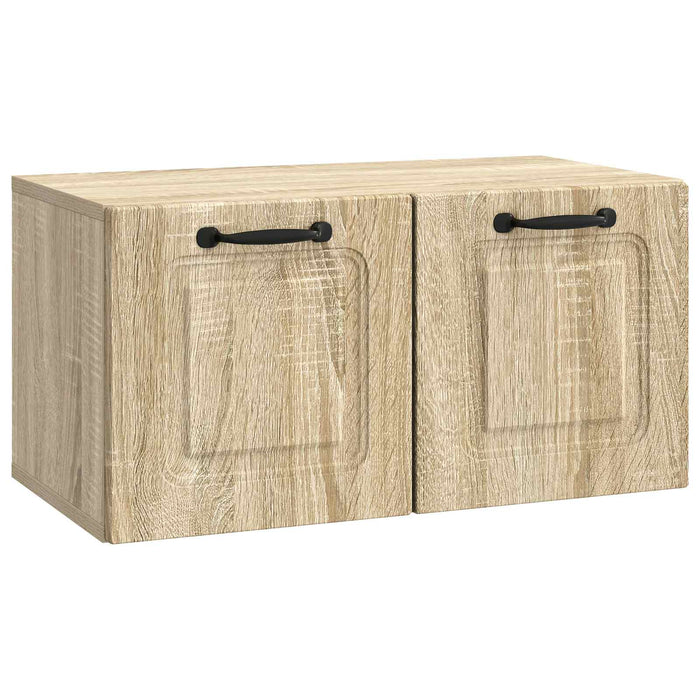 Oglindă TV montată pe perete Stejar Sonoma 59,5 x 31 x 30 cm - WALTI WALTI