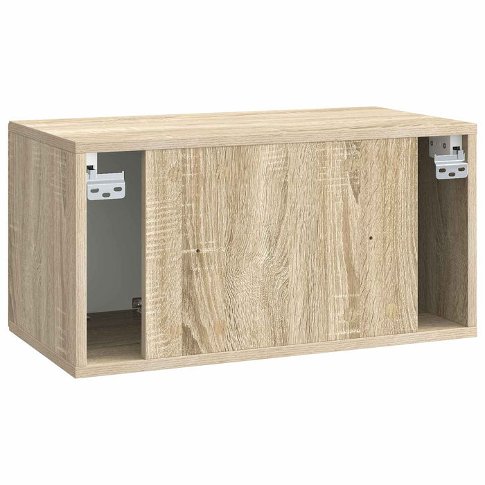 Oglindă TV montată pe perete Stejar Sonoma 59,5 x 31 x 30 cm - WALTI WALTI