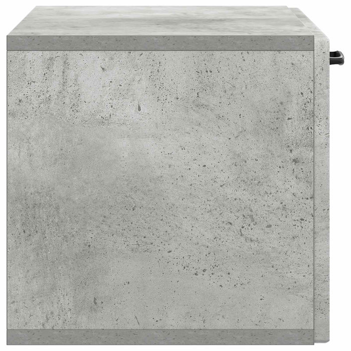 Oglindă TV montată pe perete Gri Beton 59,5 x 31 x 30 cm - WALTI WALTI