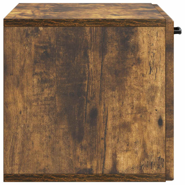 Oglindă TV montată pe perete Stejar fumuriu 59,5 x 31 x 30 cm - WALTI WALTI