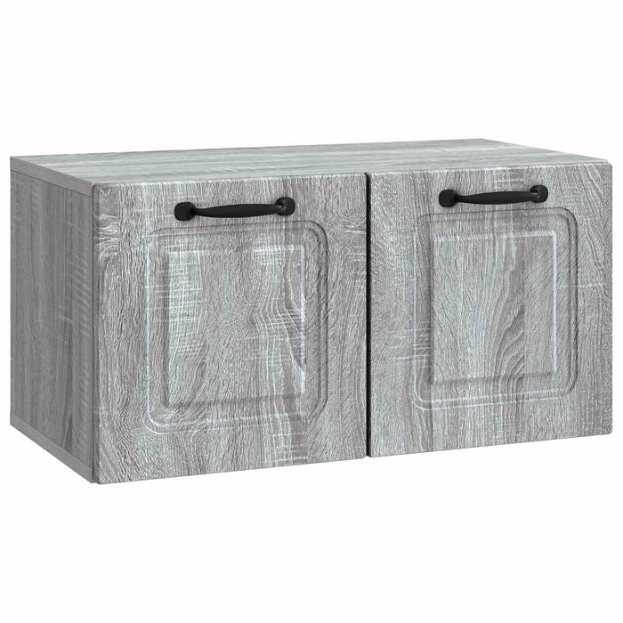Oglindă TV montată pe perete Sonoma gri 59,5 x 31 x 30 cm - WALTI WALTI