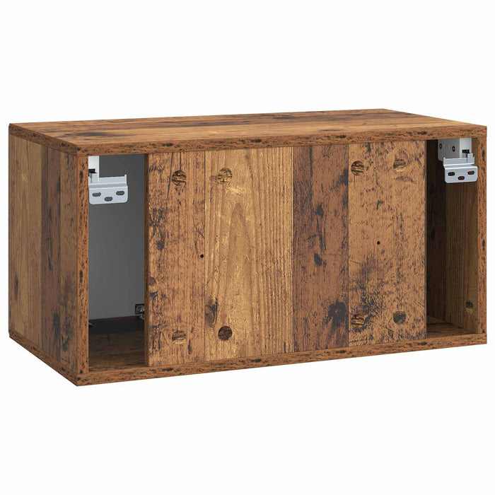 Oglindă TV montată pe perete Lemn vechi 59,5 x 31 x 30 cm - WALTI WALTI