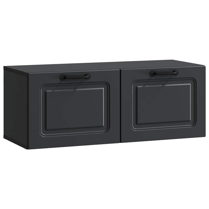 Oglindă TV montată pe perete Pe perete Negru 78,5 x 31 x 30 cm - WALTI WALTI