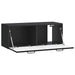Oglindă TV montată pe perete Pe perete Negru 78,5 x 31 x 30 cm - WALTI WALTI