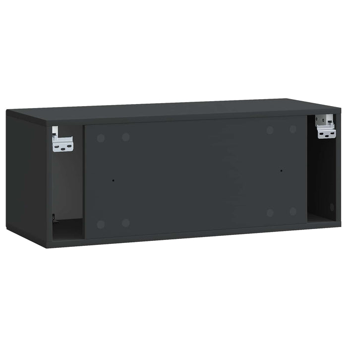 Oglindă TV montată pe perete Pe perete Negru 78,5 x 31 x 30 cm - WALTI WALTI