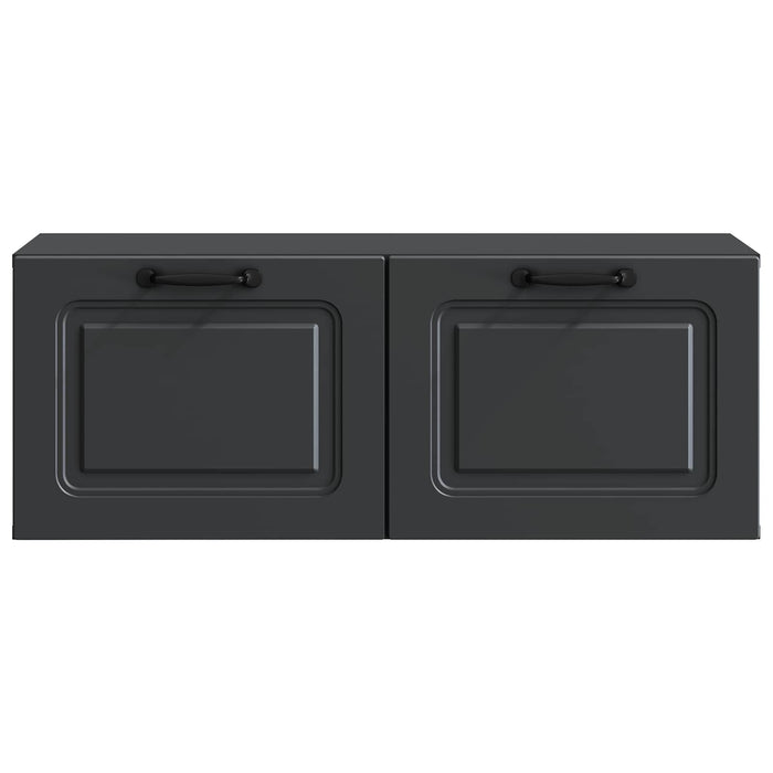 Oglindă TV montată pe perete Pe perete Negru 78,5 x 31 x 30 cm - WALTI WALTI