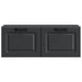 Oglindă TV montată pe perete Pe perete Negru 78,5 x 31 x 30 cm - WALTI WALTI