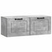 Oglindă TV montată pe perete Gri Beton 78,5 x 31 x 30 cm - WALTI WALTI