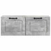 Oglindă TV montată pe perete Gri Beton 78,5 x 31 x 30 cm - WALTI WALTI