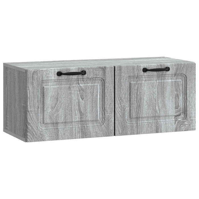 Oglindă TV montată pe perete Sonoma gri 78,5 x 31 x 30 cm - WALTI WALTI