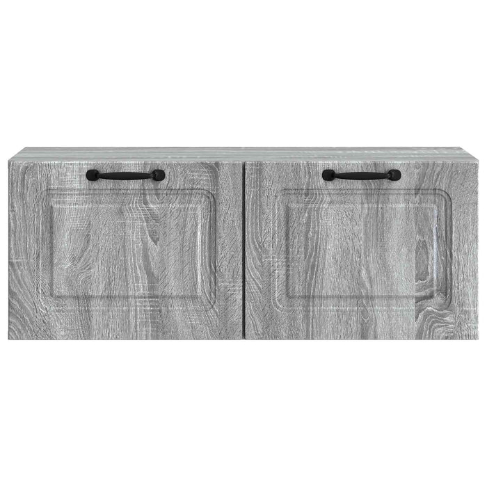 Oglindă TV montată pe perete Sonoma gri 78,5 x 31 x 30 cm - WALTI WALTI
