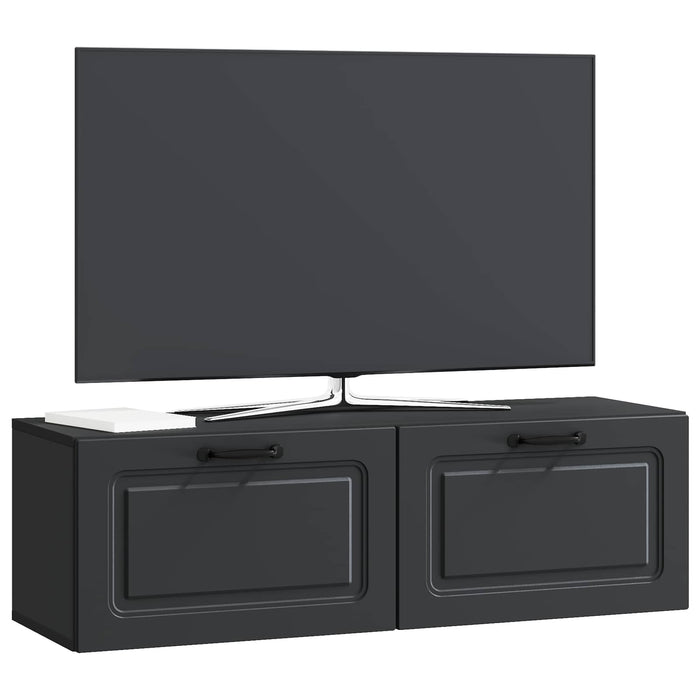 Oglindă TV montată pe perete Pe perete Negru 98 x 31 x 30 cm - WALTI WALTI