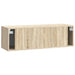 Oglindă TV montată pe perete Stejar Sonoma 98 x 31 x 30 cm - WALTI WALTI