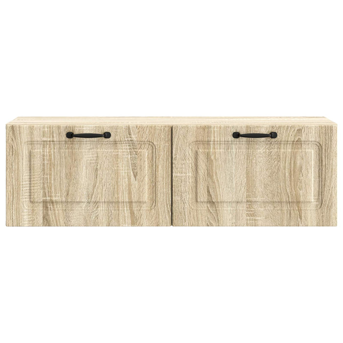 Oglindă TV montată pe perete Stejar Sonoma 98 x 31 x 30 cm - WALTI WALTI