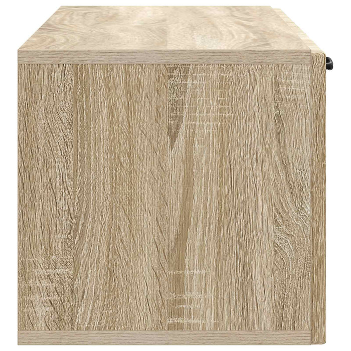 Oglindă TV montată pe perete Stejar Sonoma 98 x 31 x 30 cm - WALTI WALTI