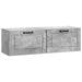 Oglindă TV montată pe perete Gri Beton 98 x 31 x 30 cm - WALTI WALTI