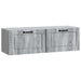 Oglindă TV montată pe perete Sonoma gri 98 x 31 x 30 cm - WALTI WALTI