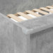 Pat Etajat pentru Copii Gri din beton 75 x 190 cm Lemn compozit - WALTI WALTI