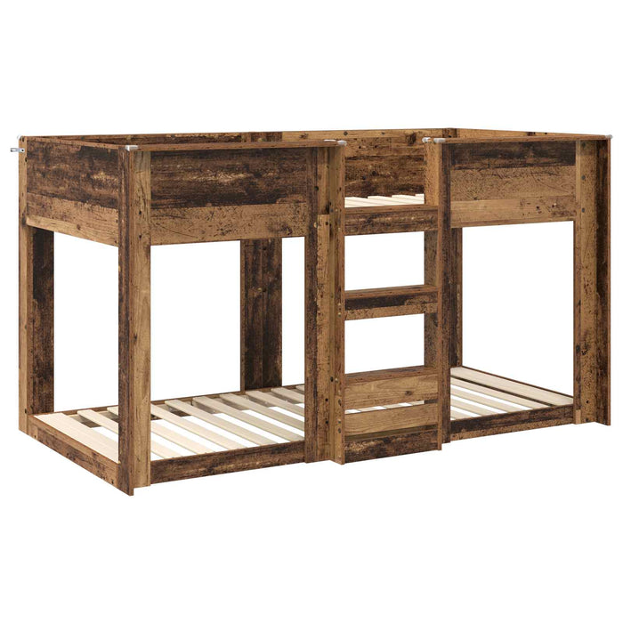 Pat Etajat pentru Copii Lemn vechi 90 x 190 cm Lemn compozit - WALTI WALTI
