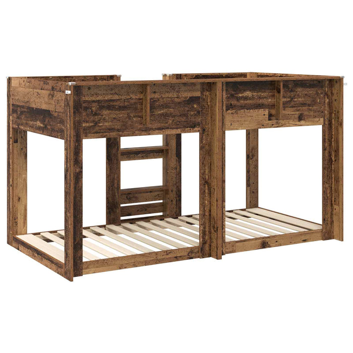 Pat Etajat pentru Copii Lemn vechi 80 x 200 cm Lemn compozit - WALTI WALTI