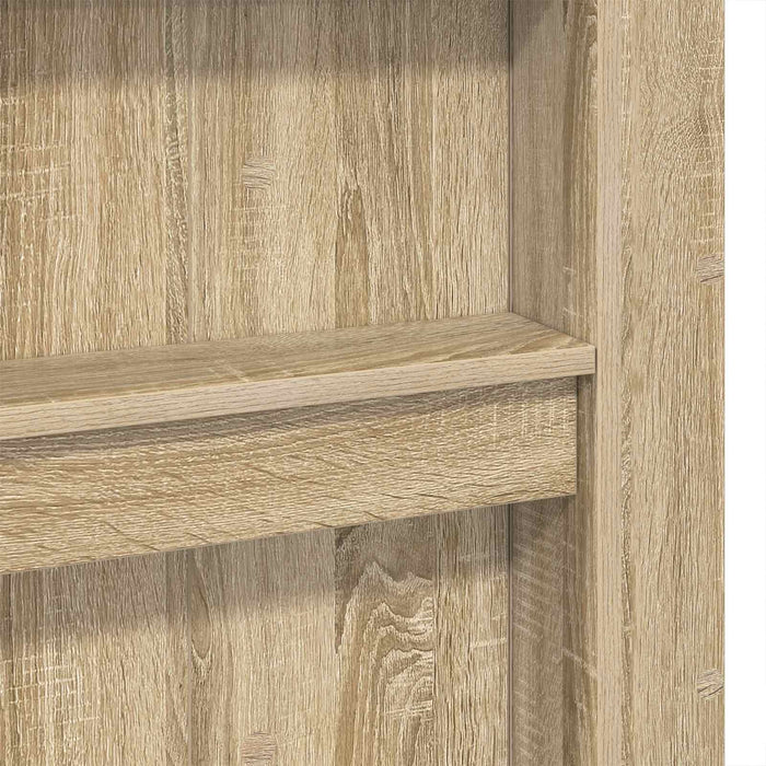 Cadru de pat supraetajat cu birou Stejar Sonoma 90 x 190 cm - WALTI WALTI