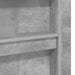 Cadru de pat supraetajat cu birou Gri din beton 90 x 190 cm - WALTI WALTI