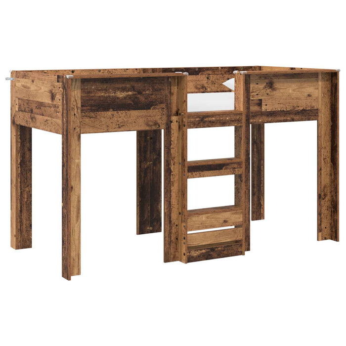 Pat Etajat pentru Copii Lemn vechi 75 x 190 cm Lemn compozit - WALTI WALTI