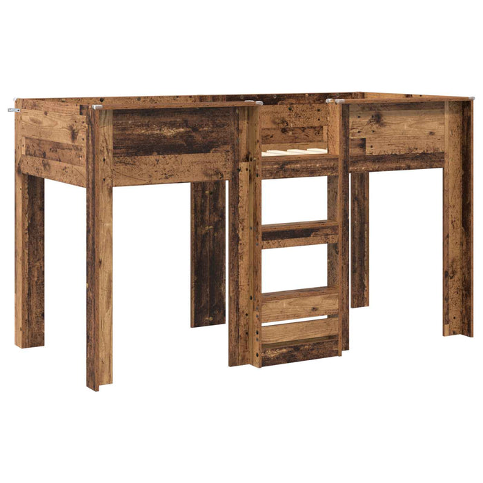 Pat Etajat pentru Copii Lemn vechi 75 x 190 cm Lemn compozit - WALTI WALTI