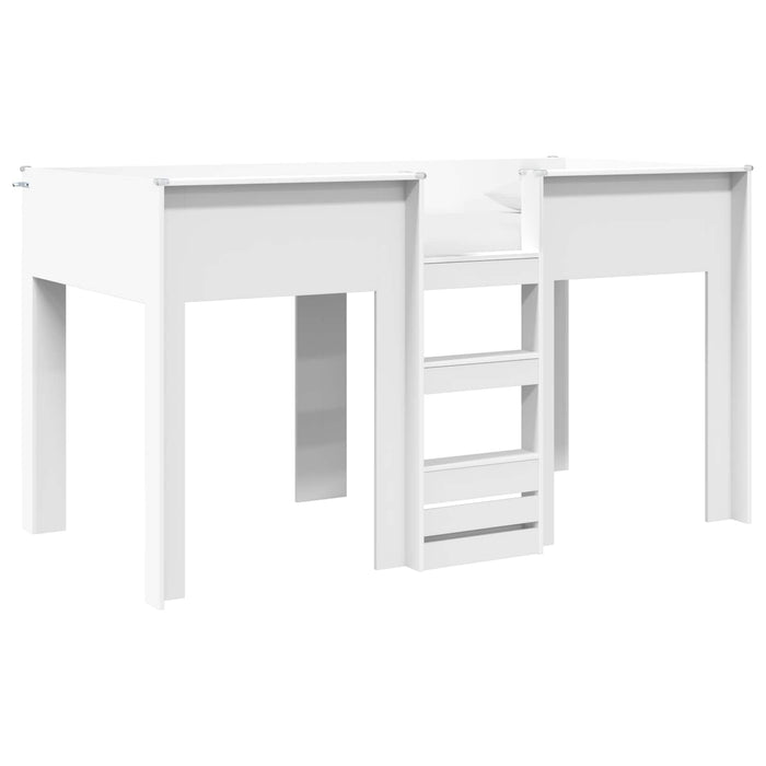 Pat Etajat pentru Copii Alb 80 x 200 cm Lemn compozit - WALTI WALTI
