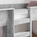 Pat Etajat pentru Copii Gri din beton 80 x 200 cm Lemn compozit - WALTI WALTI