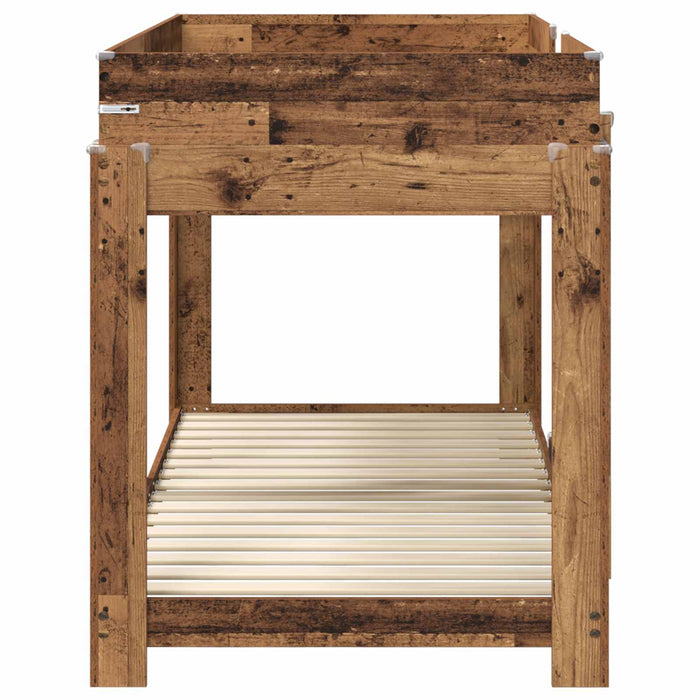 Pat Etajat pentru Copii Lemn vechi 90 x 200 cm Lemn compozit - WALTI WALTI