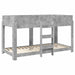 Pat Etajat pentru Copii Gri din beton 80 x 200 cm Lemn compozit - WALTI WALTI
