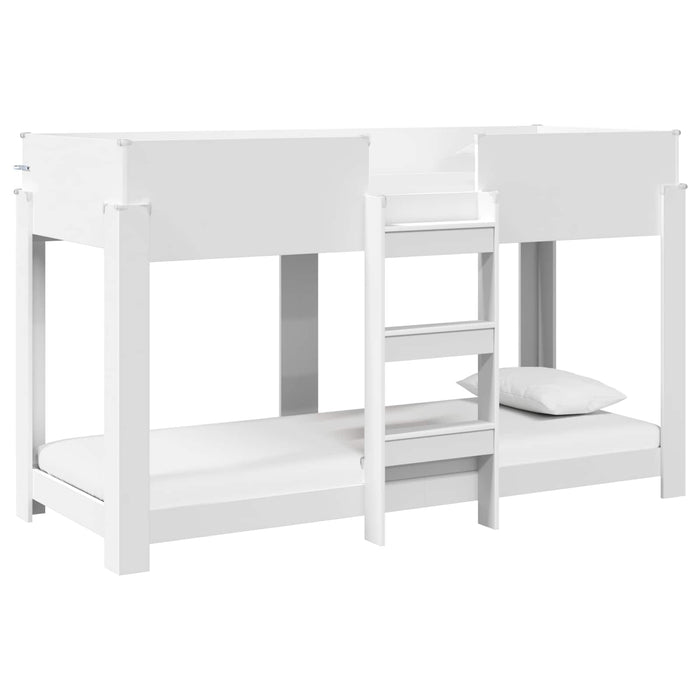 Pat Etajat pentru Copii Alb 75 x 190 cm Lemn compozit - WALTI WALTI