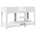 Pat Etajat pentru Copii Alb 75 x 190 cm Lemn compozit - WALTI WALTI