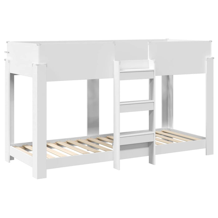 Pat Etajat pentru Copii Alb 75 x 190 cm Lemn compozit - WALTI WALTI