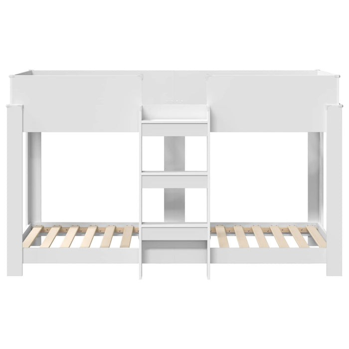 Pat Etajat pentru Copii Alb 75 x 190 cm Lemn compozit - WALTI WALTI