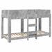 Pat Etajat pentru Copii Gri din beton 75 x 190 cm Lemn compozit - WALTI WALTI