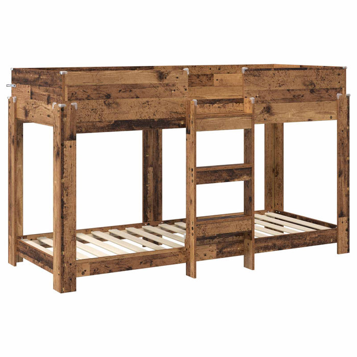Pat Etajat pentru Copii Lemn vechi 75 x 190 cm Lemn compozit - WALTI WALTI