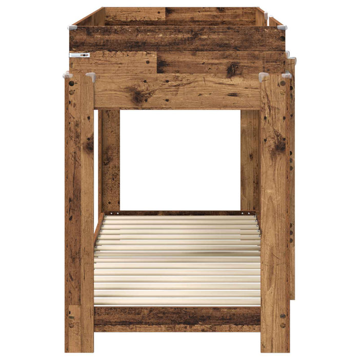 Pat Etajat pentru Copii Lemn vechi 75 x 190 cm Lemn compozit - WALTI WALTI