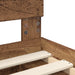 Cadru de pat Lemn vechi 150 x 200 cm Lemn de pin masiv - WALTI WALTI