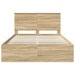 Cadru de pat cu headboard Sonoma 140 x 190 cm Lemn de pin masiv - WALTI WALTI