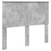 Cadru de pat Gri Concret 135 x 190 cm Lemn de pin masiv - WALTI WALTI