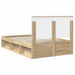 Cadru de pat cu headboard Sonoma 120 x 190 cm Lemn de pin masiv - WALTI WALTI