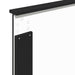 Cadru de pat cu headboard Negru 90 x 190 cm Lemn de pin masiv - WALTI WALTI