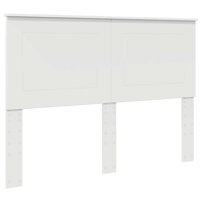 Cadru de pat cu sertar Alb 150 x 200 cm Lemn Ingineresc - WALTI WALTI