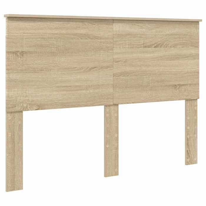 Cadru de pat Stejar Sonoma 140 x 190 cm Lemn Ingineresc WALTI