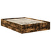 Cadru de pat Stejar fumuriu 135 x 190 cm Lemn Ingineresc - WALTI WALTI