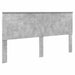Cadru de pat cu sertar Gri din beton 200 x 200 cm Lemn compozit - WALTI WALTI